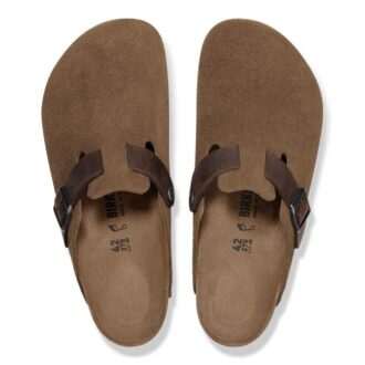 Boston Bs in pelle mista