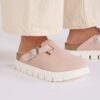 Boston Chunky in pelle scamosciata Boston Chunky in pelle scamosciata