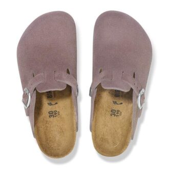 Boston Kids in pelle scamosciata viola sbiadito