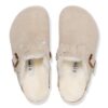 Boston Shearling Kids in pelle scamosciata e pelliccia