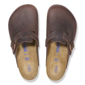 Boston Soft Footbed in pelle naturale oliata