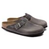 Boston Soft Footbed in pelle naturale oliata