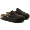 Boston Soft Footbed in pelle scamosciata Boston Soft Footbed in pelle scamosciata