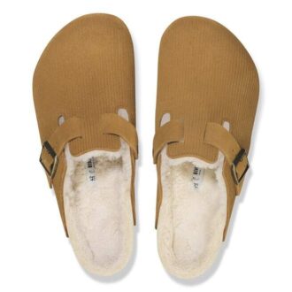 Boston Vl Velluto a coste Teddy Shearling Pelle scamosciata Pelliccia