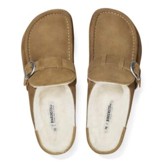 Buckley in pelle scamosciata e montone