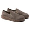 Callan in pelle scamosciata grigio taupe Callan in pelle scamosciata grigio taupe