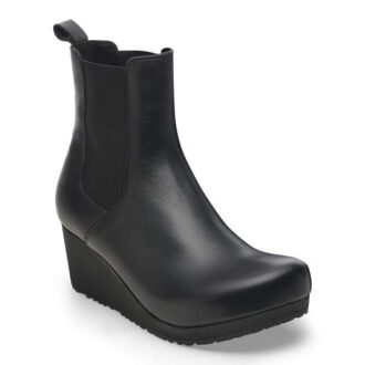 Ebba Slip on in pelle nera