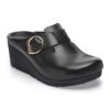 Fanny con fibbia ad anello in pelle naturale