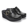 Fanny con fibbia ad anello in pelle naturale