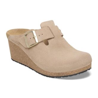 Fanny in pelle scamosciata Warm Sand