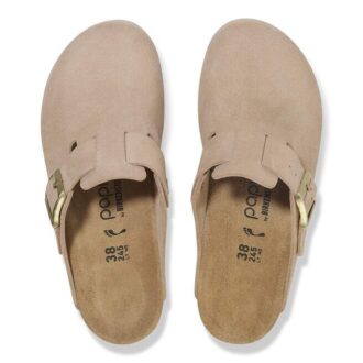 Fanny in pelle scamosciata Warm Sand