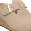 Fanny in pelle scamosciata Warm Sand