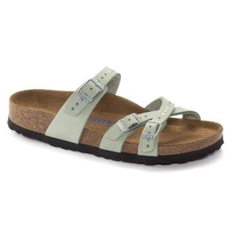 Franca Soft FootbedN Pelle nabuk Matcha