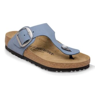 Gizeh Big Buckle in pelle nabuk