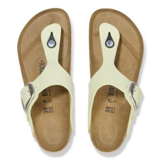 Gizeh Big Buckle in pelle nabuk