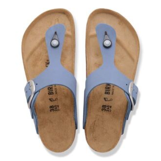 Gizeh Big Buckle in pelle nabuk