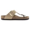 Gizeh Big Buckle in pelle nabuk Gizeh Big Buckle in pelle nabuk