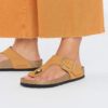 Gizeh Big Buckle in pelle nabuk Gizeh Big Buckle in pelle nabuk