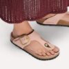 Gizeh Big Buckle in pelle nabuk Gizeh Big Buckle in pelle nabuk