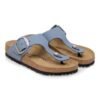 Gizeh Big Buckle in pelle nabuk Gizeh Big Buckle in pelle nabuk