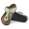 Gizeh Big Buckle in pelle nabuk Matcha Gizeh Big Buckle in pelle nabuk Matcha