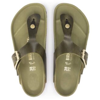 Gizeh Big Buckle in pelle naturale oliata