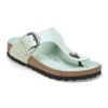 Gizeh Big Buckle in pelle verniciata naturale Gizeh Big Buckle in pelle verniciata naturale