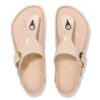 Gizeh Big Buckle in pelle verniciata naturale Gizeh Big Buckle in pelle verniciata naturale