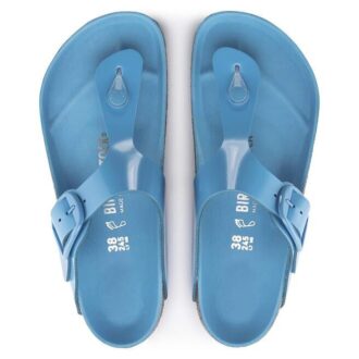 Gizeh Big Buckle in pelle verniciata naturale