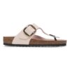 Gizeh Big Buckle in pelle verniciata naturale Gizeh Big Buckle in pelle verniciata naturale