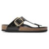 Gizeh Big Buckle in pelle verniciata naturale Gizeh Big Buckle in pelle verniciata naturale