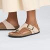 Gizeh Big Buckle in pelle verniciata naturale Gizeh Big Buckle in pelle verniciata naturale