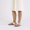 Gizeh Big Buckle in pelle verniciata naturale Gizeh Big Buckle in pelle verniciata naturale