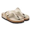 Gizeh Big Buckle in pelle verniciata naturale Gizeh Big Buckle in pelle verniciata naturale