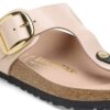 Gizeh Big Buckle in pelle verniciata naturale Gizeh Big Buckle in pelle verniciata naturale