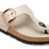 Gizeh Big Buckle in pelle verniciata naturale Gizeh Big Buckle in pelle verniciata naturale