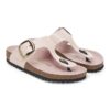 Gizeh Big Buckle in pelle verniciata naturale Gizeh Big Buckle in pelle verniciata naturale