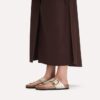 Gizeh Big Buckle in pelle verniciata naturale Gizeh Big Buckle in pelle verniciata naturale