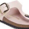 Gizeh Big Buckle in pelle verniciata naturale Gizeh Big Buckle in pelle verniciata naturale