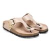 Gizeh Big Buckle in pelle verniciata naturale Gizeh Big Buckle in pelle verniciata naturale
