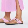 Gizeh Big Buckle in pelle verniciata naturale Gizeh Big Buckle in pelle verniciata naturale