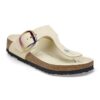 Gizeh con Big Buckle in pelle nabuk naturale Gizeh con Big Buckle in pelle nabuk naturale
