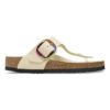 Gizeh con Big Buckle in pelle nabuk naturale Gizeh con Big Buckle in pelle nabuk naturale