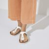 Gizeh in pelle bianca