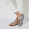 Gizeh Soft Footbed in pelle nabuk grigio tortora Gizeh Soft Footbed in pelle nabuk grigio tortora
