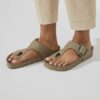 Gizeh Vegan Big Buckle Tessuto Khaki Sbiadito Gizeh Vegan Big Buckle Tessuto Khaki Sbiadito