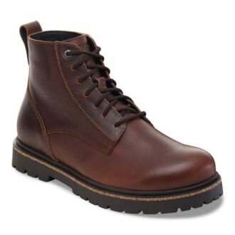 Highwood Lace Mid Uomo Pelle Cioccolato