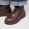 Highwood Lace Mid Uomo Pelle Cioccolato Highwood Lace Mid Uomo Pelle Cioccolato