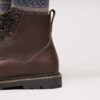 Highwood Lace Mid Uomo Pelle Cioccolato Highwood Lace Mid Uomo Pelle Cioccolato