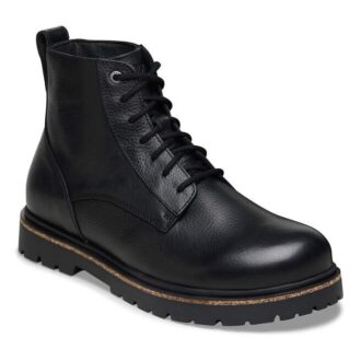 Highwood Lace Mid Donna in pelle nera